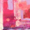 Let's Celebrate mixed media abstract painting by Nancy Joyce