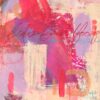 Let's Celebrate second abstract painting by Nancy Joyce
