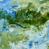 nancy-joyce-green-land-abstract-painting Series of eight original abstract paintings on paper by Nancy Joyce